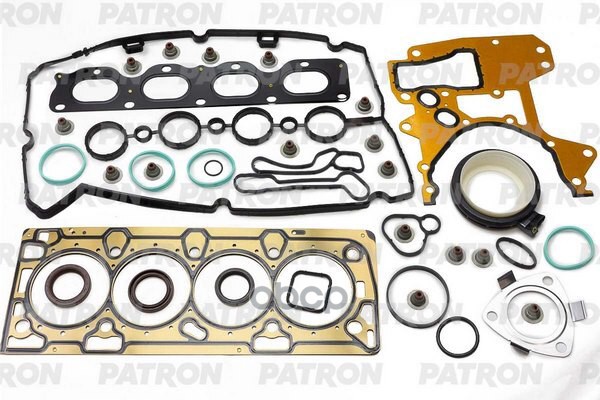 Комплект Прокладок Двигателя Полный C Гбц: Opel / Chevrolet 1.8I (A18xel/ A18xer/ Z18xer/ F18d4/ Luw/ 2H0) 2005> PATRON арт. ...
