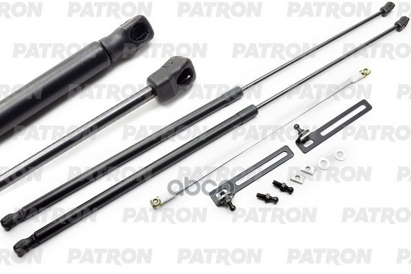 Амортизатор Капота Комплект 2Шт+Крепления Длина 747Мм, Сила 200Н, Peugeot 308 Ii (T9) 14- PATRON арт. PGS100308