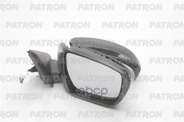 Зеркало Наружное В Сборе Прав Электр С Подогр, Грунт, Выпукл, Указ Поворота Nissan: Juke 14- PATRON арт. PMG0018M02