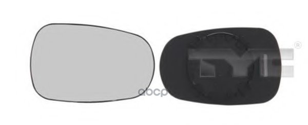 Стекло Зеркала Лев Выпукл Dacia: Logan - (2004-08) / Nissan Micra (2003-) / Renault Modus (2004-) PATRON арт. PMG0801G01