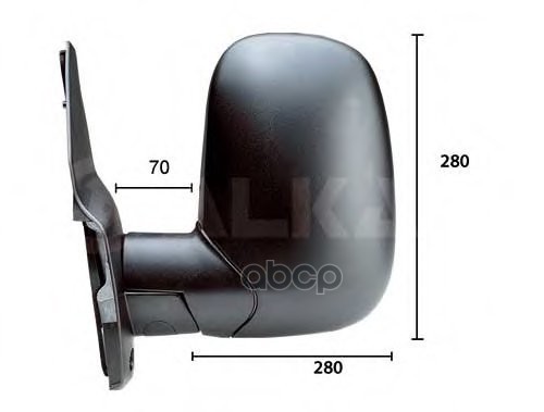 Зеркало Наружное В Сборе Лев,Ручн, Выпукл Ford: Transit - 94-00 PATRON арт. PMG1243M01