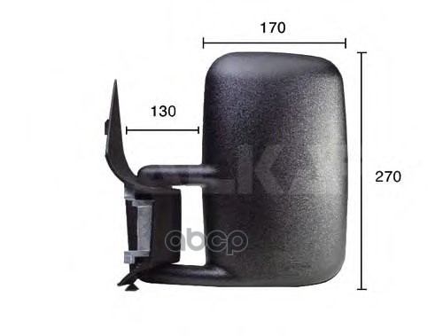 Зеркало Наружное В Сборе Прав,Ручн, Выпукл Mercedes-Benz: Sprinter - 95-06 PATRON арт. PMG2434M02