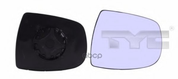 Стекло Зеркала Прав Выпукл Renault: Trafic (2001-) / Opel: Vivaro(2001-06) / Nissan Primastar (2003-) PATRON арт. PMG2832G02