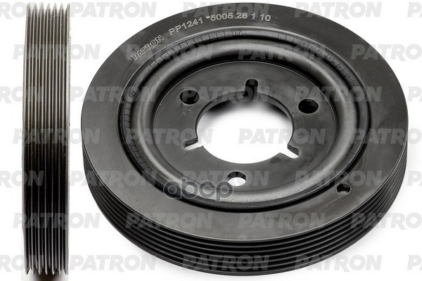 Шкив Коленвала Peugeot 307 1.4 16V / 1.6 16V Kfu (Et3j4) Nfu (Tu5jp4) 2000/08- PATRON арт. PP1241