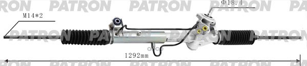 Рейка рулевая гидравлическая FORD  FOCUS 1998-04 ZF PSG3020 PATRON арт. PSG3020