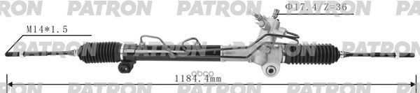 Рейка Рулевая Nissan X-Trail 01-07 PATRON арт. PSG3047