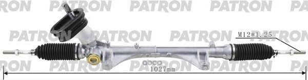 Рейка рулевая NISSAN TIIDA C11 06- PSG3048 PATRON арт. PSG3048