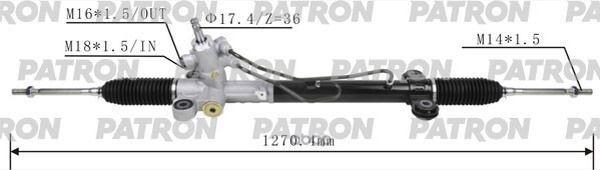 Рейка Рулевая Honda Cr-V Re4 07-11 PATRON арт. PSG3066