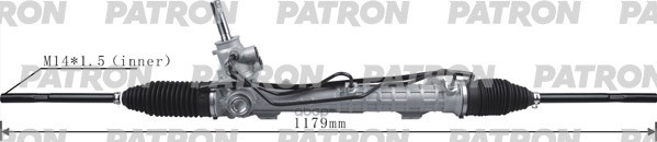 Рейка Рулевая Гидравлическая Peugeot: 206 2002-08 PATRON арт. PSG3131