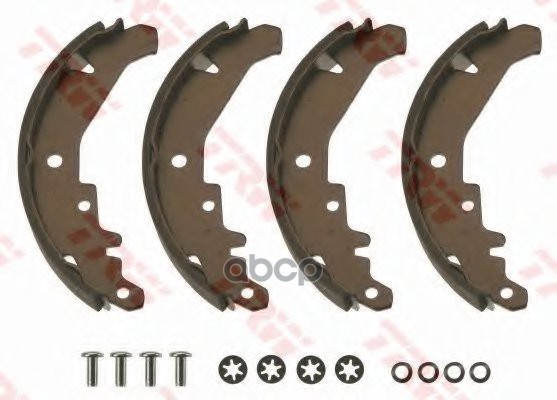 Колодки Тормозные Барабанные Задн Fiat: Palio 1.0-1.6 96> PATRON арт. PSP836