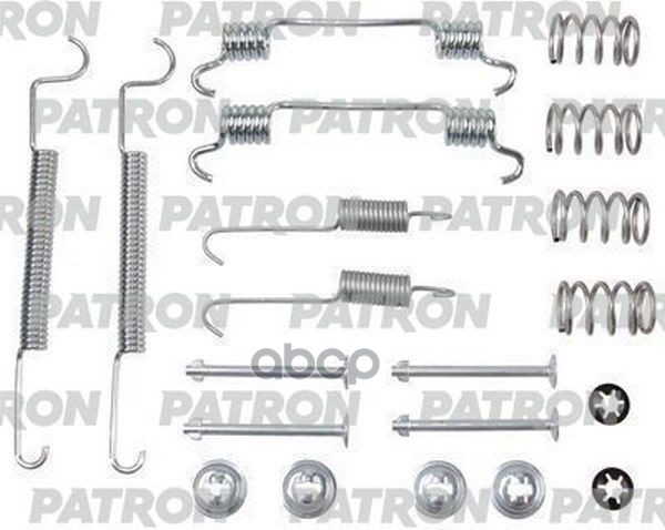 Комплект Монтажный Тормозных Колодок Барабанных Chevrolet: Rezzo 05- Daewoo: Rezzo (Klau) 00- PATRON арт. PSRK0196