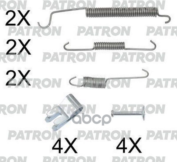 Комплект Монтажный Тормозных Колодок Барабанных Mitsubishi: Colt Czc Кабрио (Rg) 06-, Colt Vi (Z_) 04-, Colt Vii (Z2_, Cz_) 0...