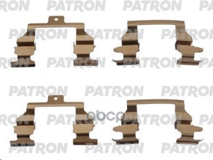 Комплект Монтажный Тормозных Колодок Дисковых Toyota:avensis Verso 08.01-,Previa (Acr3_) 08.00- PATRON арт. PSRK1085