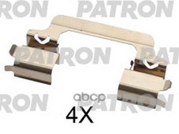 Комплект Монтажный Тормозных Колодок Дисковых Land Rover: Range Rover Iii 06- PATRON арт. PSRK1299