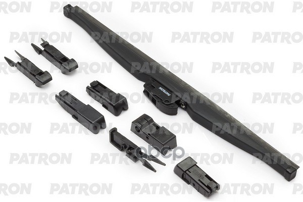 Щетка Стеклоочистителя 38См Winter Зимняя Универсальная + 7 Адаптеров PATRON арт. PWB380-W