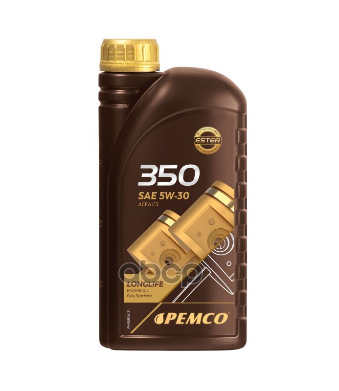PEMCO 5W-30 Sn, C3 1Л (Pao Синт. Мотор. Масло)