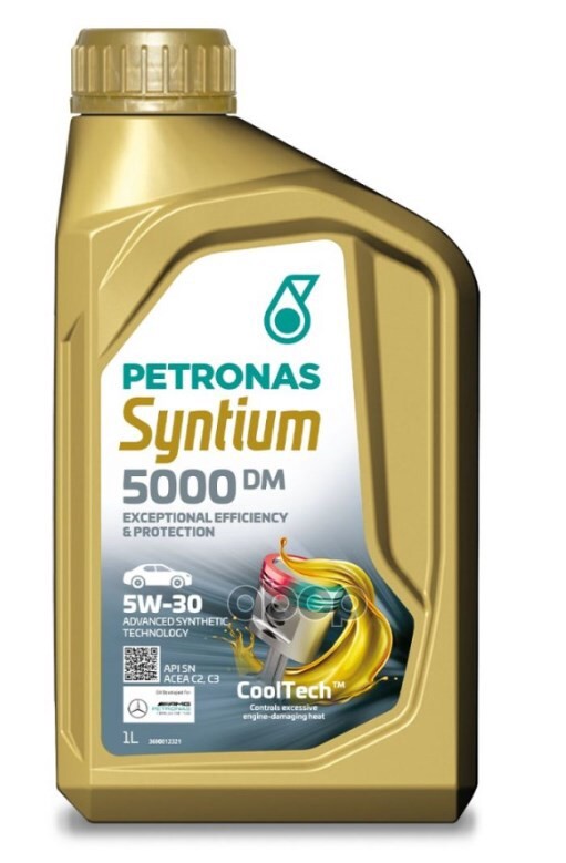 PETRONAS Масло SYNTIUM 5000 DM 5W30 1L 70644E18EU