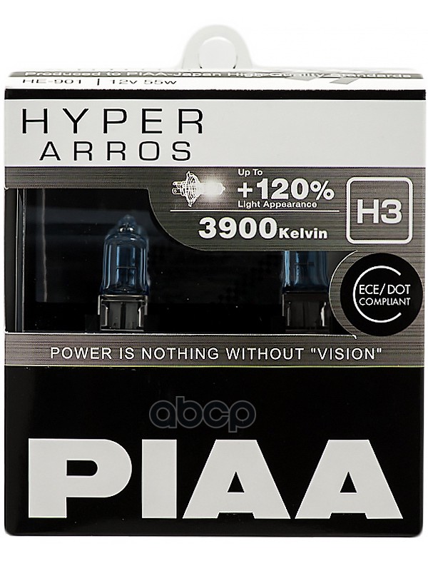 Piaa Bulb Hyper Arros 3900K He-901 (H3) / Лампа На PIAA арт. HE901H3