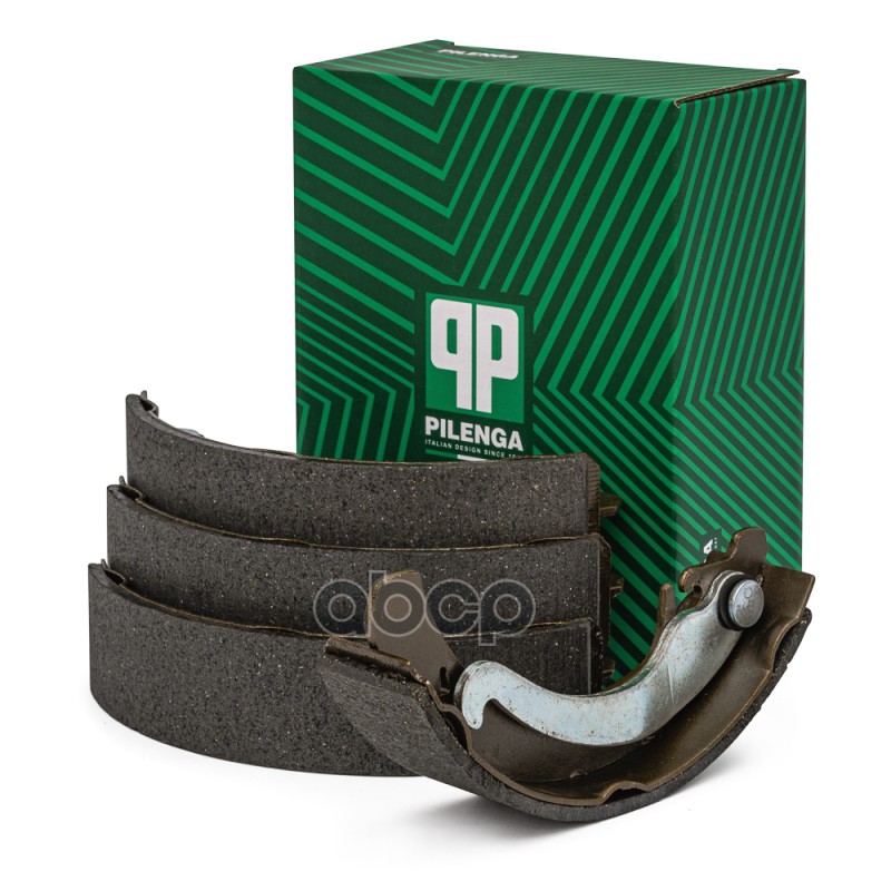 Колодки тормозные барабанные со скобами ручника ВАЗ 2108-2112 BS-P1002L PILENGA арт. BS-P1002L
