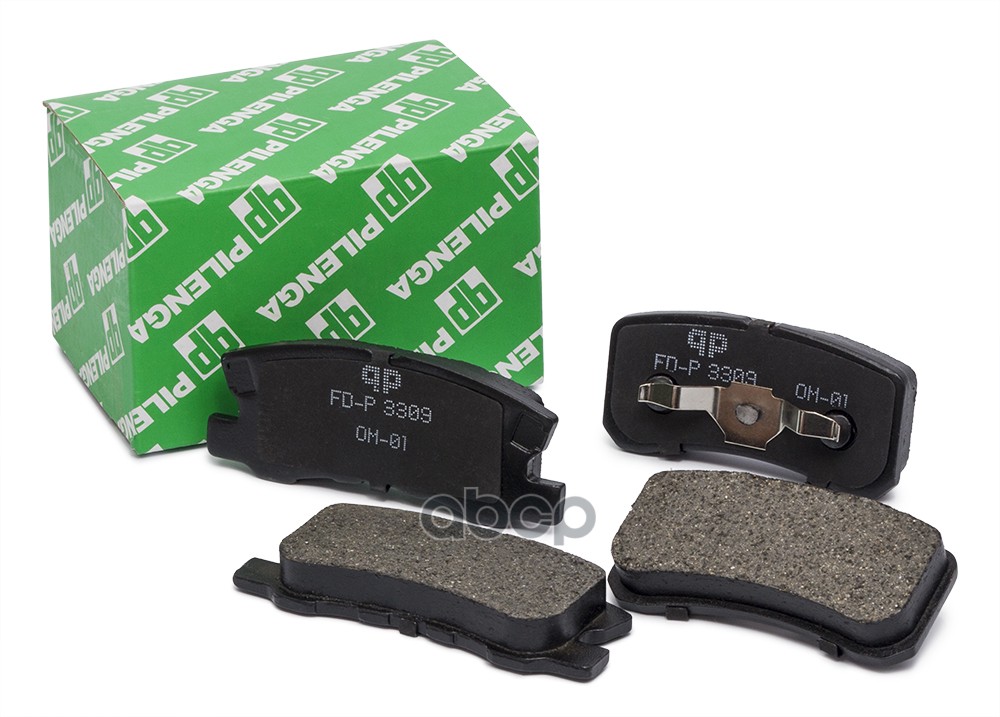 Колодки тормозные дисковые задние LANCER FD-P3309 PILENGA арт. FD-P3309