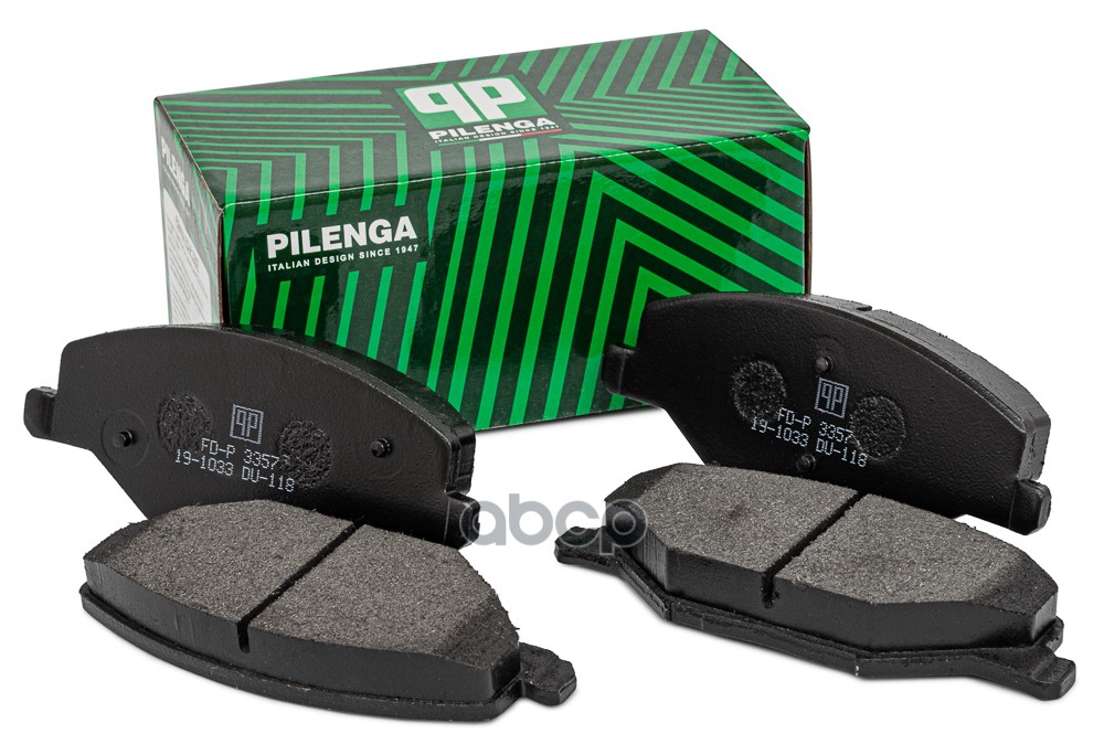 Колодки тормозные дисковые (Аналог FD-P 7645 T) VAG POLO SEDAN, RAPID, FABIA FD-P3357 PILENGA арт. FD-P3357