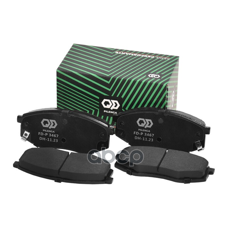 Колодки тормозные дисковые передние HYUNDAI/KIA Sonata VII (LF) FD-P3467 PILENGA арт. FD-P3467