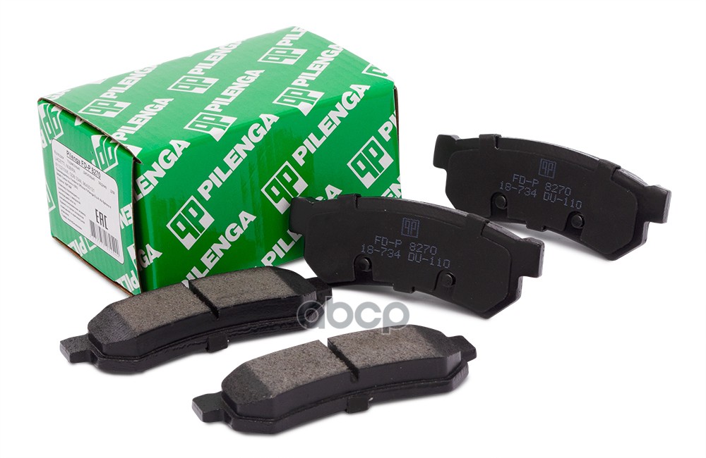 Колодки тормозные дисковые зад PILENGA арт. FDP8270
