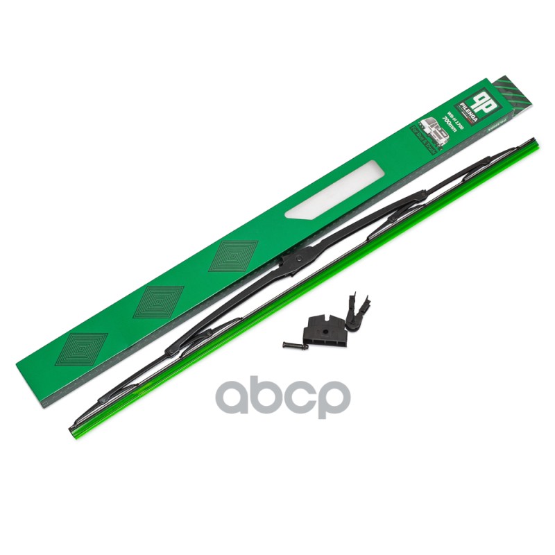 Щетка стеклоочистителя каркасная 700mm, 12x4, 9x4 Универсальные Крючок WB-H1700 PILENGA арт. WB-H1700