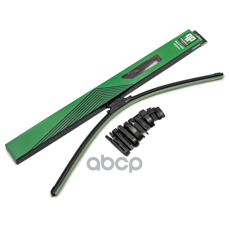 PILENGA Щетка стеклоочистителя универсальная бескаркасная 650mm 11 адаптеров Универсальные PILENGA арт. wu-p1650