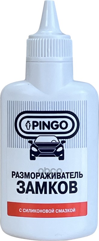 Размораживатель замков с силиконовой смазкой, флакон 60 мл. PINGO арт. 75021-0