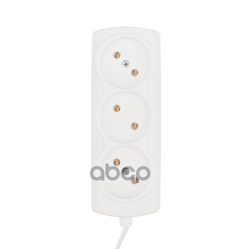 Удлинитель Proconnect Standard 3 Гнезда, 5 М, 2Х0.75 Мм, Б/З, Белый Proconnect 117214 PROconnect арт. 11-7214