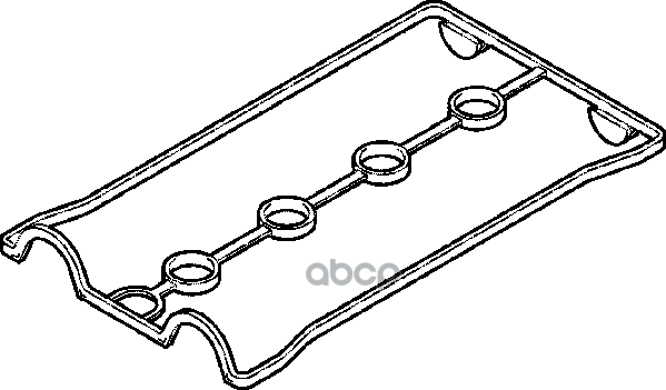 Прокладка клапанной крышки DAEWOO NUBIRA2(J150) PMC 96353002 Parts-Mall арт. p1g-c016