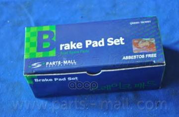 Колодки тормозные дисковые KIA MOHAVE PMC 581012BA10 Parts-Mall арт. pka-035