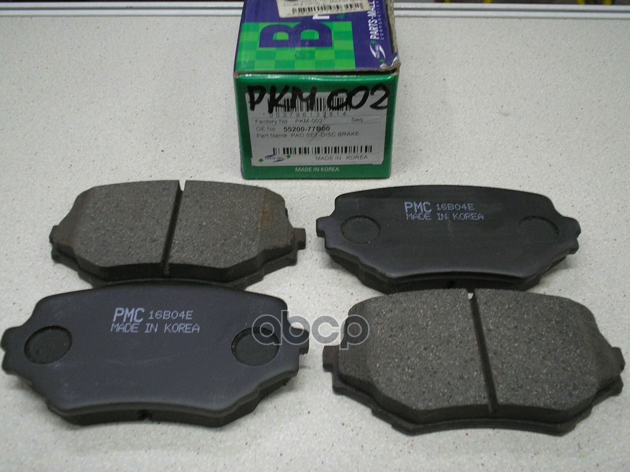 Колодки Тормозные Дисковые Suzuki Vitara Pmc 55200-77B00 Parts-Mall арт. pkm-002