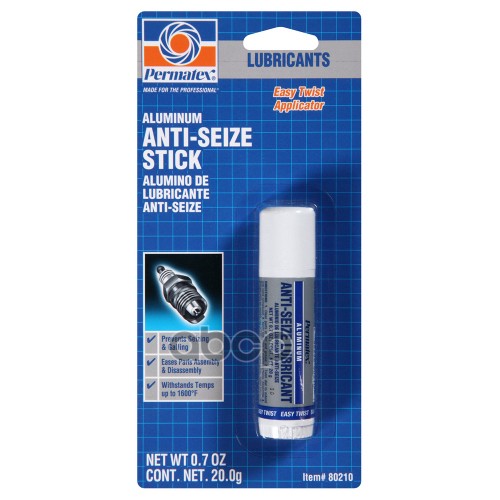 Смазка 20 Г - Permatex Смазка Алюминиевая Противозадирная, Твист-Аппликатор. Permatex арт. 80210