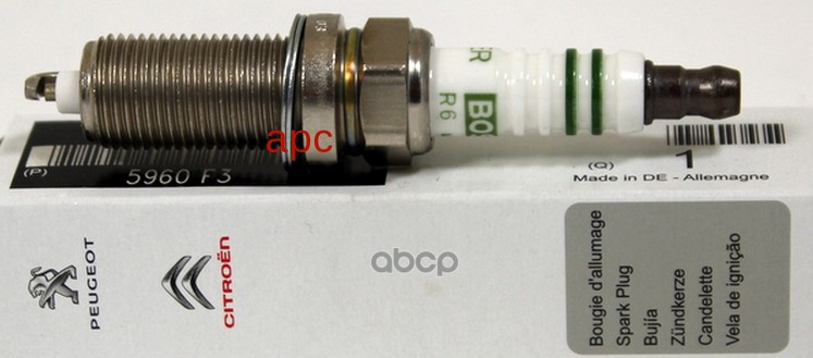 Свеча зажигания 5960.F3 Peugeot-Citroen арт. 5960.F3