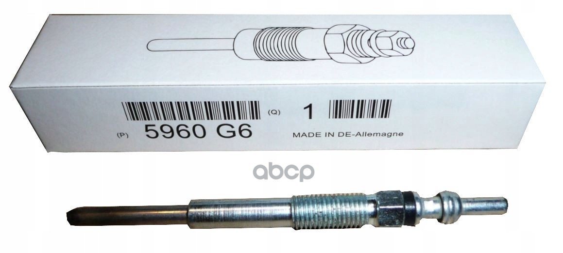 Свеча Накаливания Peugeot-Citroen арт. 5960G6