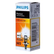Лампа Philips H1 12V 55W P14.5S PREMIUM Philips арт. 12258pr