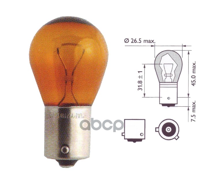 Лампа  Рhilips Silver Vision Philips арт. 12496