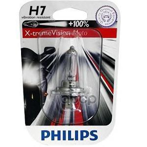 Лампа Галогеновая X-Tremevision Moto H7 Px26d 12В 55Вт Bw Philips арт. 12972XV+BW