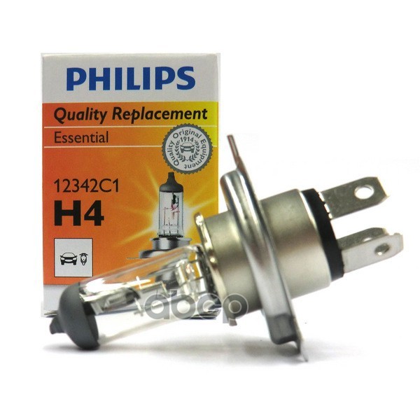 Лампа Галоген H4 12В 60/55Вт Philips Philips арт. H4