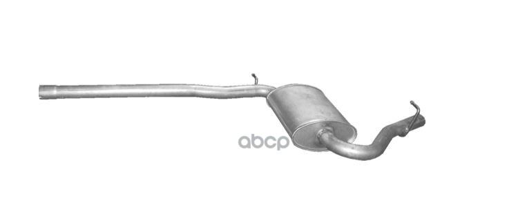 Глушитель Средн Часть Audi A4 2.0 00-08 Polmostrow арт. 01112