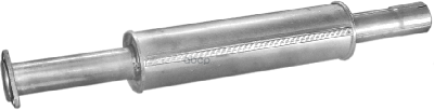 Глушитель Средн Часть Audi: 100 84-88, 100 Avant 84-88, 200 84-85 Polmostrow арт. 01.85