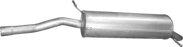 Глушитель Задн Часть Citroen: C5 I 2.0 Hpi-16V 09/02-09/04 Hatchback Kombi Polmostrow арт. 04.09
