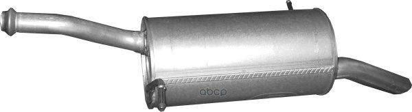 Глушитель Задн Часть Citroen: Berlingo / Peugeot: Partner 1.6 Hdi Polmostrow арт. 04.21