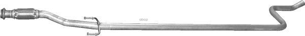 Глушитель Средн Труба Citroen: C3 1.4Hdi 05-09 Polmostrow арт. 04.336