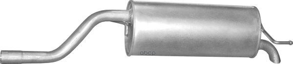 Глушитель Задн Часть Fiat: Grande Punto 1.4 05- Polmostrow арт. 07.435