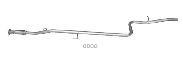 Глушитель Средн Труба Fiat: Doblo 1.4 05-09 Polmostrow арт. 07.452