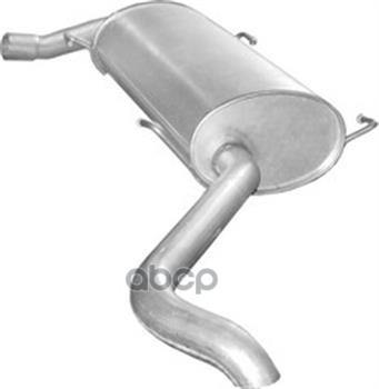 Глушитель Задн Часть Fiat: Ducato  Citroen: Jumper  Peugeot: Boxer 2.2Hdi 06-11 Polmostrow арт. 07.79