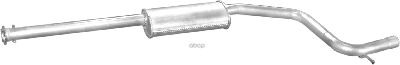 Глушитель Средн Часть Ford: Mondeo 2.0Dci 10.01-08.04 Polmostrow арт. 08.595
